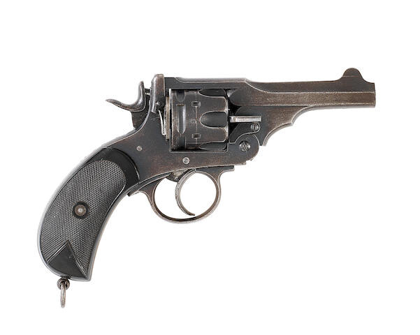 A .455 'Mark IV Navy Issue' revolver by Webley, no. 77320