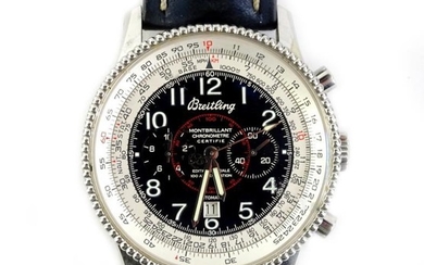 A Breitling automatic gentleman's Navitimer Montbrillant wristwatch, special edition...