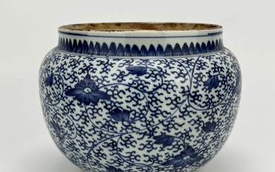 A Chinese Blue&White jar, 17TH/18TH Century Pr. Size:(H17CM...