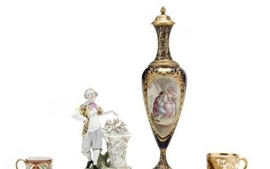 A French Porcelain Grouping
