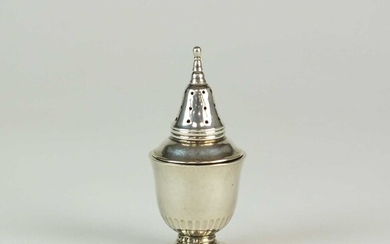A Georg Jensen silver pepper pot