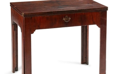 A George III Mahogany Architect's Table Height 29 1/2 x