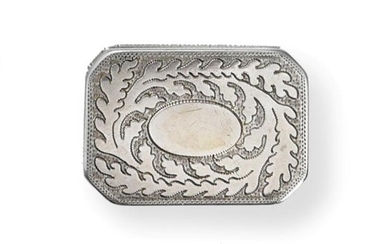 A George III Silver Vinaigrette, by Thomas Phipps and Edward...