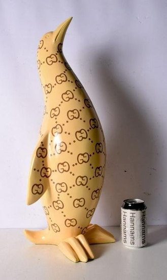 A Gucci style Penguin 60 cm.