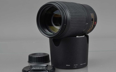 A Nikon AF-S Nikkor 70-300mm f/4.5-5.6G ED VR Lens