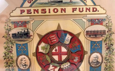A RARE VINTAGE GREAT EASTERN RAILWAY PENSION FUND