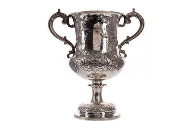 A VICTORIAN SILVER TROPHY CUP