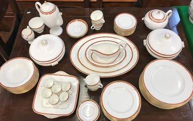 A Wedgwood ''Colorado'' part dinner, tea and coffee service...