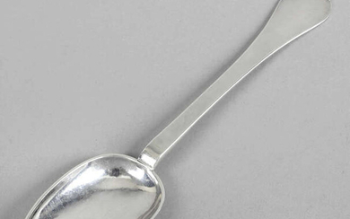 A William III Britannia silver trefid spoon.