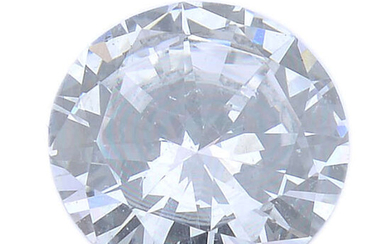 A brilliant-cut diamond. weighing 0.27ct, with report, within a security seal.