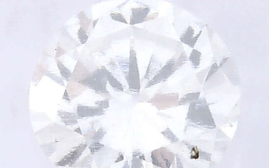 A brilliant cut diamond, weighing 0.35ct. Within IGI security seal