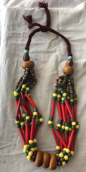 A huge Moroccan necklace from the 50s