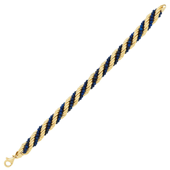 A lapis lazuli bracelet