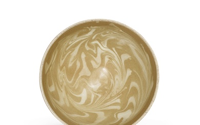 A marble-glazed bowl, Song dynasty 宋 絞釉盌