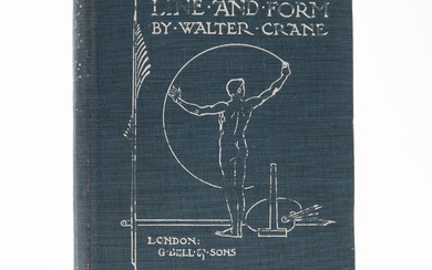 ARTS AND CRAFTS ARTIST WALTER CRANE'S LINE AND FORM IN 1914.