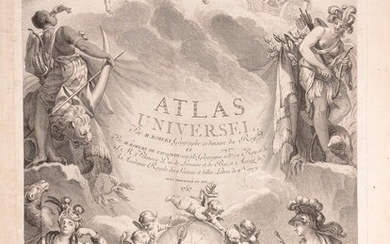 ATLAS ROBERT et ROBERT de VONGONDY (Gilles et Didier) Atlas Universel. Paris, chez les auteurs...