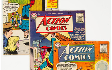 Action Comics Group of 7 (DC, 1955-56). Includes issues...