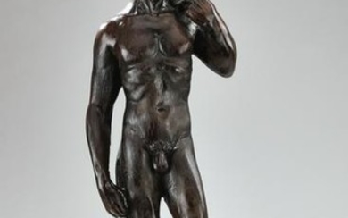 After 'David' by Michelangelo, 27"h