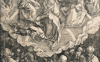 Albrecht Dürer (1471 - Nürnberg - 1528) – The assumption and coronation of the Virgin