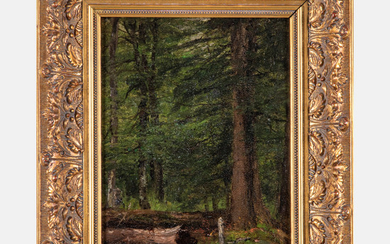 Alfred S. Wall, (20th Century) - Forest Scene