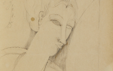 Amedeo Modigliani (1884 - 1920), PORTAIT DE MADAME SEIZE, 1915