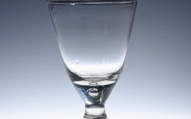 An unusual baluster goblet c.1700