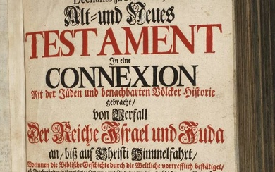 Ancien et Nouveau Testament en connexion 1725 Humphrey Prideau'x, doyen de Norwich, Ancien et Nouveau...