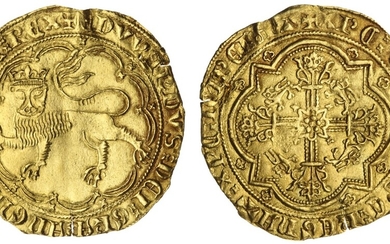 Anglo-Gallic, Aquitaine, Edward III (1327-1377), Third Issue, Léopard d'Or, from July 1357, Bordeaux
