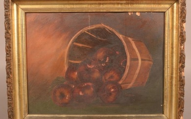 Antique Oil on Canvas Still Life Painting.
