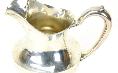 Antique Whiting Sterling Silver Monogrammed Teapot