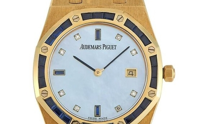 Audemars Piguet Royal Oak Blue Sapphire and 18K Watch