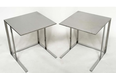 B&B ITALIA MAXALTO ELLOS TABLES, a pair, by Antonio Citterio...