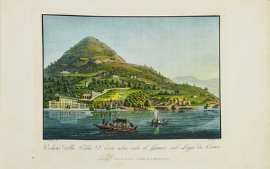 Bernucca (Francesco). Viaggio pittorico ai tre laghi ... c.1816-18