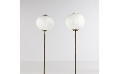 Bertil Brisborg (1910-1993) Pair of floor lamps