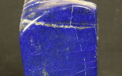 Bloc de lapis-lazuli d’un bleu intense. H... - Lot 15 - FEE - Stanislas Machoïr