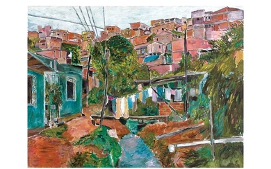 Bob Dylan (American 1941-), 'Favela Villa Broncos', 2015