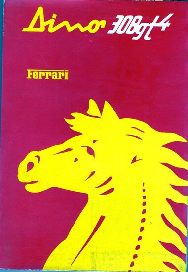 Books - FERRARI DINO 308 GT4 Handbook manuel - Ferrari - 1970-1980
