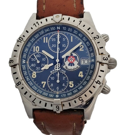 Breitling Chronomat Thunderbirds A20048 Limited Edition Chronograph Automatic 7750 Mens Watch