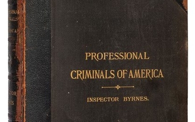 Byrnes, Thomas. Professional Criminals of America.
