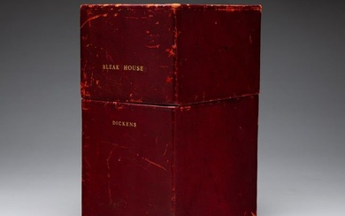 CHARLES DICKENS, BLEAK HOUSE, ORIGINAL PARTS, 1852-1853