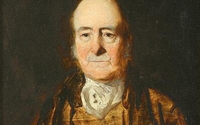 CIRCLE OF SIR DAVID WILKIE (1785-1841) PORTRAIT SKETCH OF A GENTLEMAN