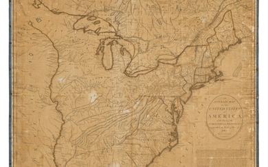 Carey, John | A great cartographical rarity of the United States