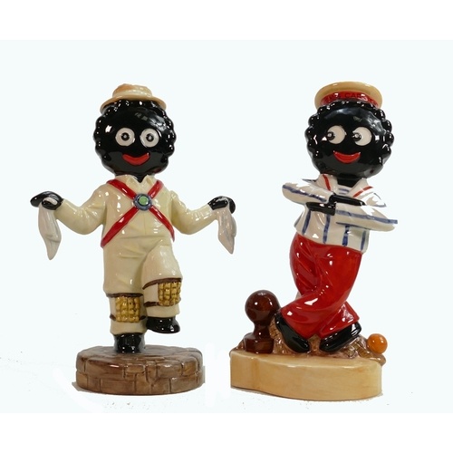 Carltonware large limited edition Golly figures to include M...