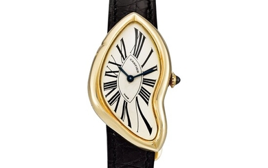 Cartier Crash | A limited edition yellow gold wristwatch, Circa 1991 | 卡地亞 | Crash | 限量版黃金腕錶，約1991年製