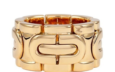 Cartier Panthere Art Deco K18YG Yellow Gold Ring