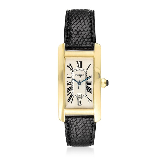 Cartier Tank Americaine in 18K Gold