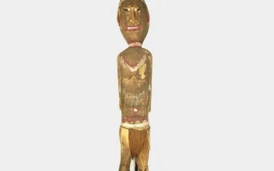 Carved Tribal Figure, Circa 1910