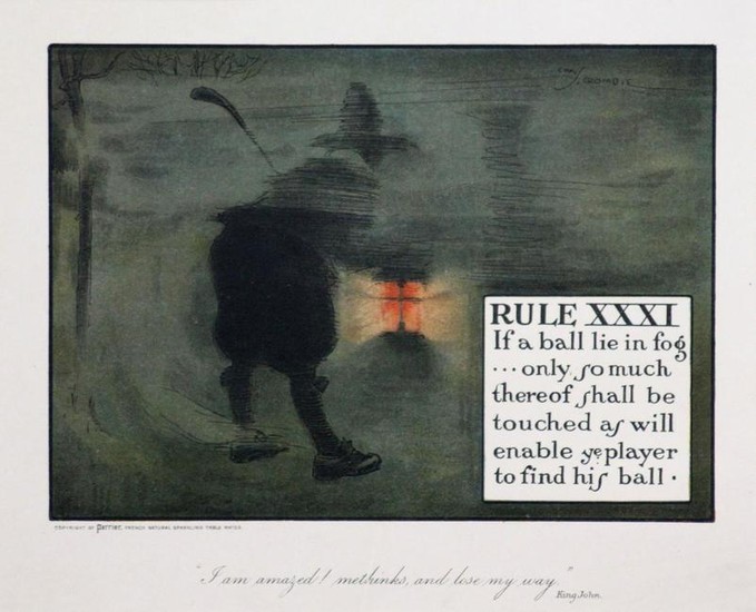 Chas Crombie - The Rules of Golf XII