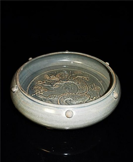 Chinese Ge kiln Porcelain Brush Washer
