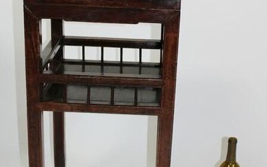 Chinese Ming style tiered side table